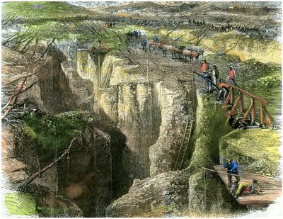 Diamantenfeld, um 1880 von Unbekannt