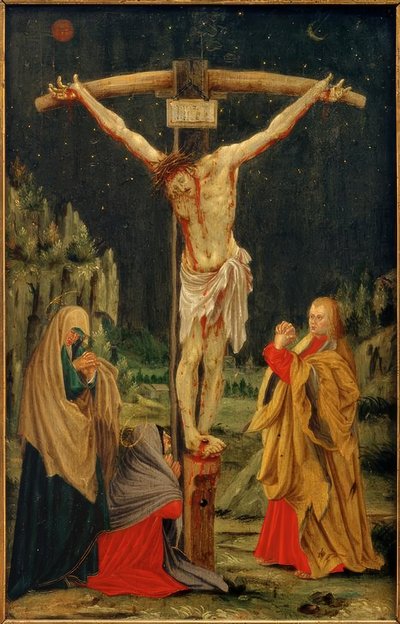 Die Kreuzigung Christi (nach Grünewald) von Unbekannt