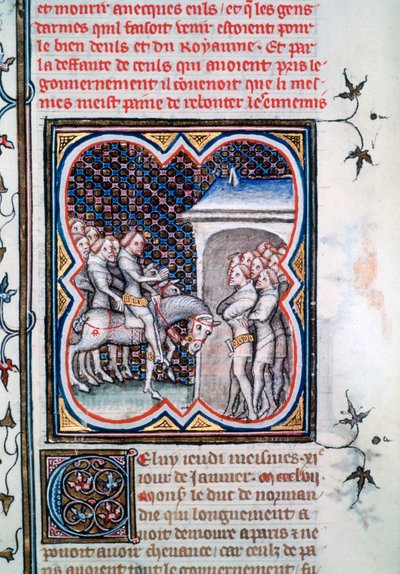 Rede des Dauphin Charles, 1358, 1375-1379 von Unbekannt