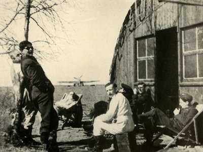 Verteilerpunkt in Vassincourt, 1939-1940 von Unbekannt