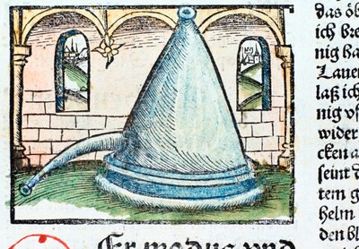 Destillation, 1500 von Unbekannt