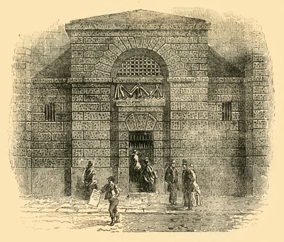 Tür von Newgate, um 1872 von Unbekannt