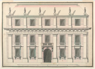 Zeichnung, 1770-90 von Unbekannt