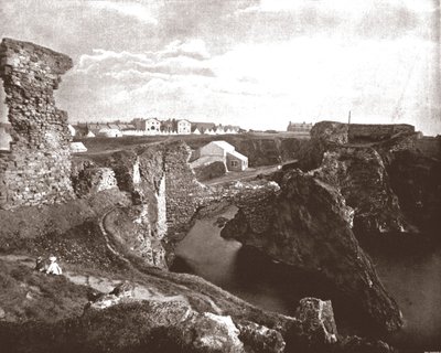 Dunbar Castle, East Lothian, Schottland, 1894 von Unbekannt