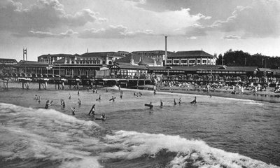 Strand von Durban, Südafrika von Unbekannt