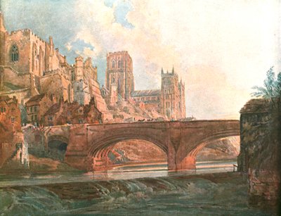 Kathedrale von Durham, ca. 1800, ca. 1900 von Unbekannt