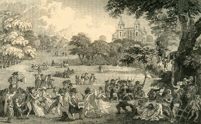 Ostermontag im Greenwich Park von Unbekannt
