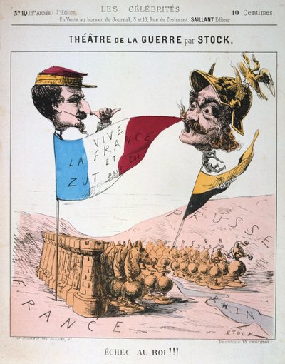 Echec au Roi, Deutsch-Französischer Krieg, 1870-1871 von Unbekannt