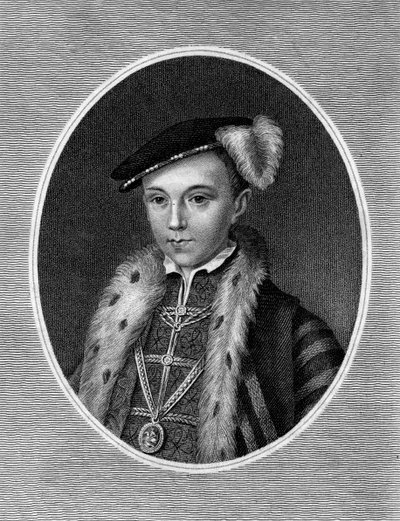 Edward VI., König von England, 19. Jahrhundert von Unbekannt