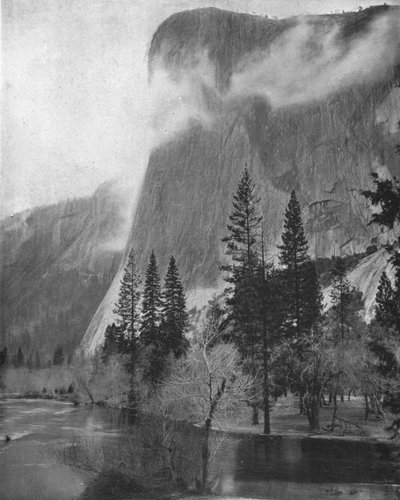 El Capitan, Yosemite, Kalifornien, USA, ca. 1900 von Unbekannt