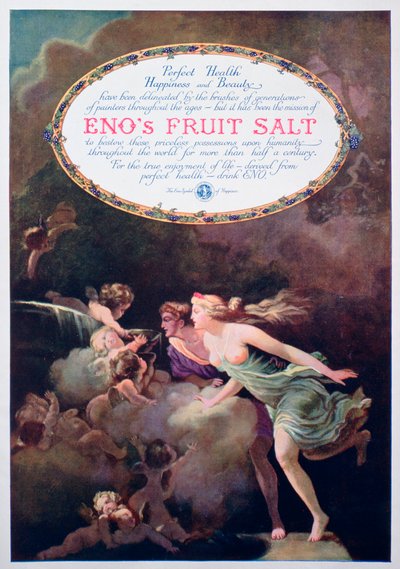 Enos Fruit Salt Werbung, 1920 von Unbekannt