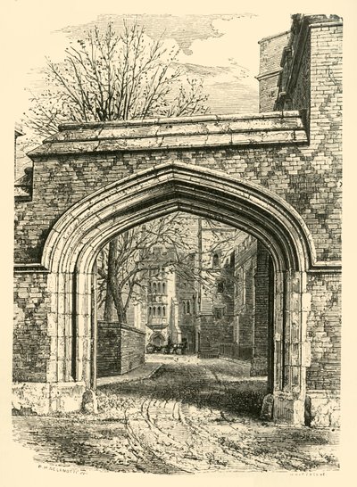 Eingang zu Westons Yard, 1911 von Unbekannt