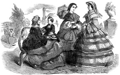 Moden für August, 1857 von Unbekannt