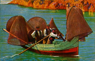 Fischerboot, Malta, ca. 1928 von Unbekannt