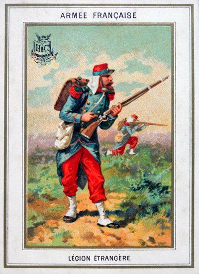 Französischer Fremdenlegionär, ca. 1900 von Unbekannt