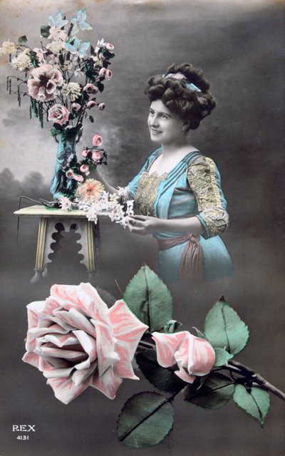 Französische Postkarte, ca. 1900 von Unbekannt