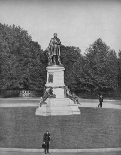 Garfield-Statue, Washington, D.C., um 1897 von Unbekannt