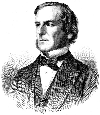 George Boole, englischer Mathematiker und Logiker, 1865 von Unbekannt