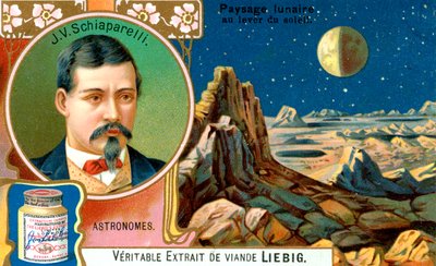 Giovanni Virginio Schiaparelli, italienischer Astronom, um 1900 von Unbekannt