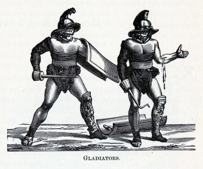 Gladiatoren, 1882 von Unbekannt