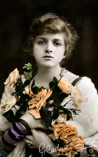 Gladys Cooper 1888-1971, englische Schauspielerin, frühes 20. Jahrhundert von Unbekannt