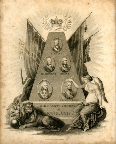 Gott gewährt England den Sieg, 1816 von Unbekannt