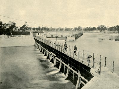 Goulburn Weir, Wahring, 1901 von Unbekannt
