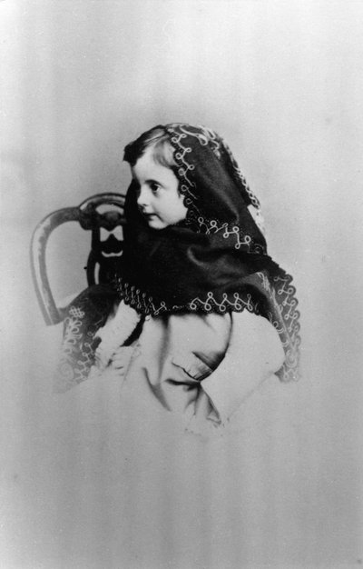 Großherzogin Anastasia Mikhailovna von Russland, 1865 von Unbekannt