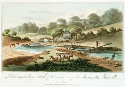 Grand Junction Kanal, Northamptonshire, 1819 von Unbekannt