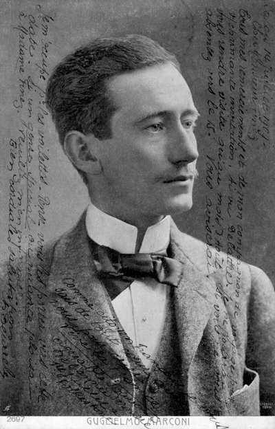 Guglielmo Marconi, italienischer Physiker und Erfinder von Unbekannt