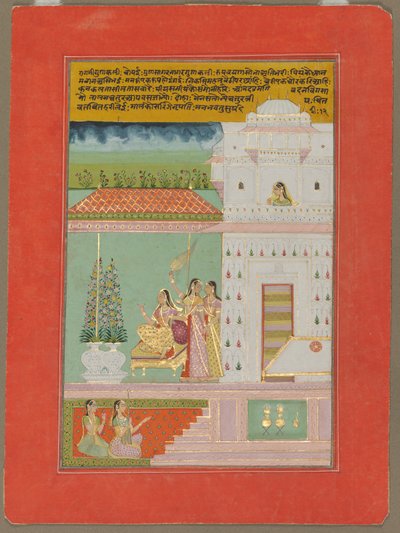 Gunakali Ragini, ca. 1750 von Unbekannt