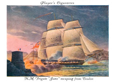 H.M. Fregatte Juno entkommt aus Toulon, 1936 von Unbekannt