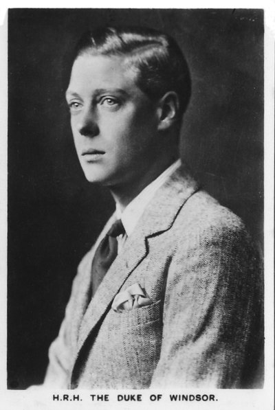 HRH Der Herzog von Windsor, 1937 von Unbekannt