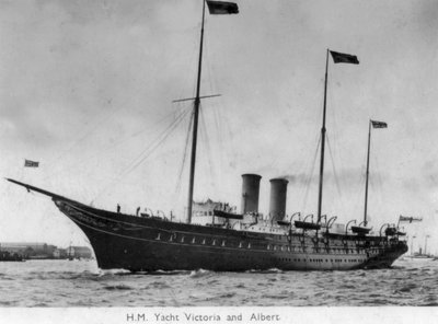 H M Yacht Victoria und Albert, 1900 von Unbekannt