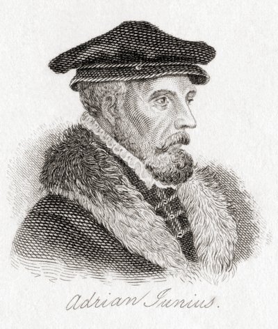 Hadrianus Junius, 1511–1575, auch bekannt als Adriaen de Jonghe von Unbekannt