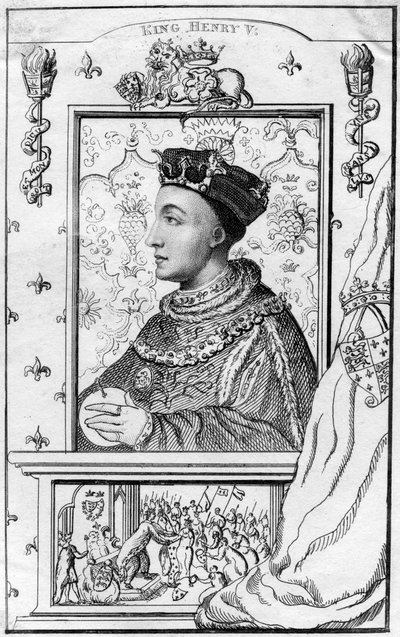 Heinrich V., König von England von Unbekannt