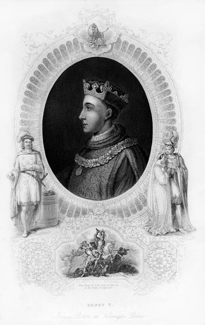 Heinrich V., König von England, ca. 1850 von Unbekannt
