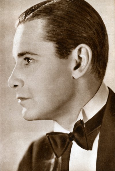 Herbert Marshall, englischer Schauspieler, 1933 von Unbekannt