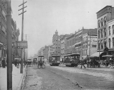 High Street, Columbus, Ohio, ca. 1897 von Unbekannt