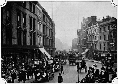 High Street, Kensington, London, ca. 1900-1901 von Unbekannt