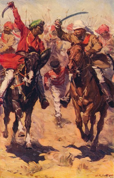 Hodson in Rohtak, 1857 ca. 1912 von Unbekannt