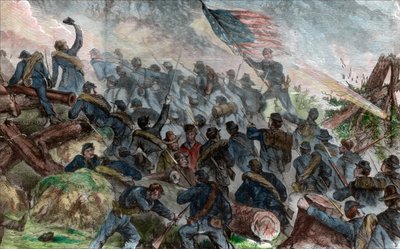 Hookers Schlacht, Amerikanischer Bürgerkrieg, 26. November 1863 von Unbekannt