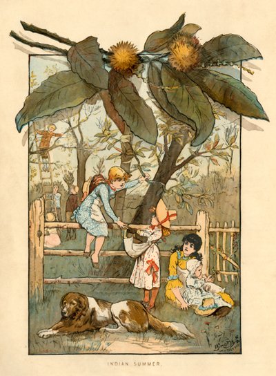 Indian Summer, 1883 von Unbekannt