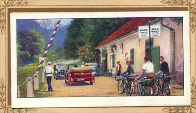 Internationaler Radtourismus, 1939 von Unbekannt