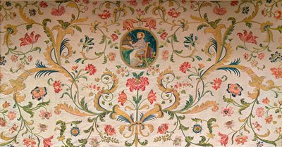 Italienisches Altartuch aus dem 17. Jahrhundert, ca. 1660 von Unbekannt
