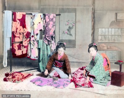 Japanische Schneiderinnen von Unbekannt