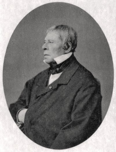 Jean Auguste Dominique Ingres, französischer neoklassizistischer Künstler, 1841 von Unbekannt