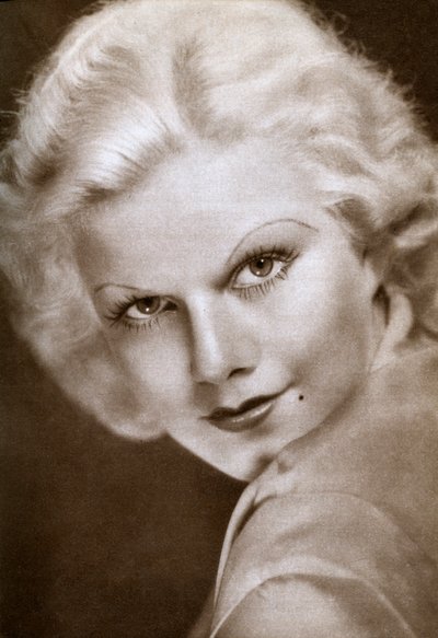 Jean Harlow, amerikanische Filmschauspielerin, 1933 von Unbekannt
