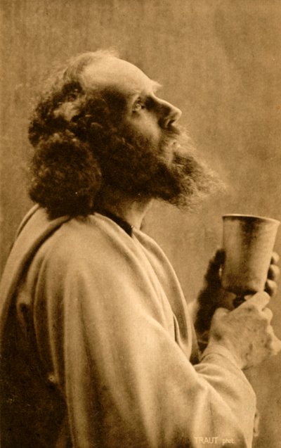 Jesus beim letzten Abendmahl, 1922 von Unbekannt