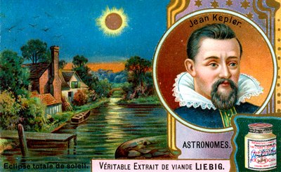 Johannes Kepler, deutscher Astronom, ca. 1900 von Unbekannt